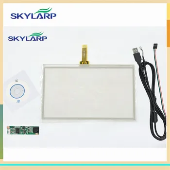 

Skylarpu New 4.3 inch 4 Wire Resistive Touch Screen Panel USB Controller Kit for HSD043I9W1-A00 Screen touch panel Glass