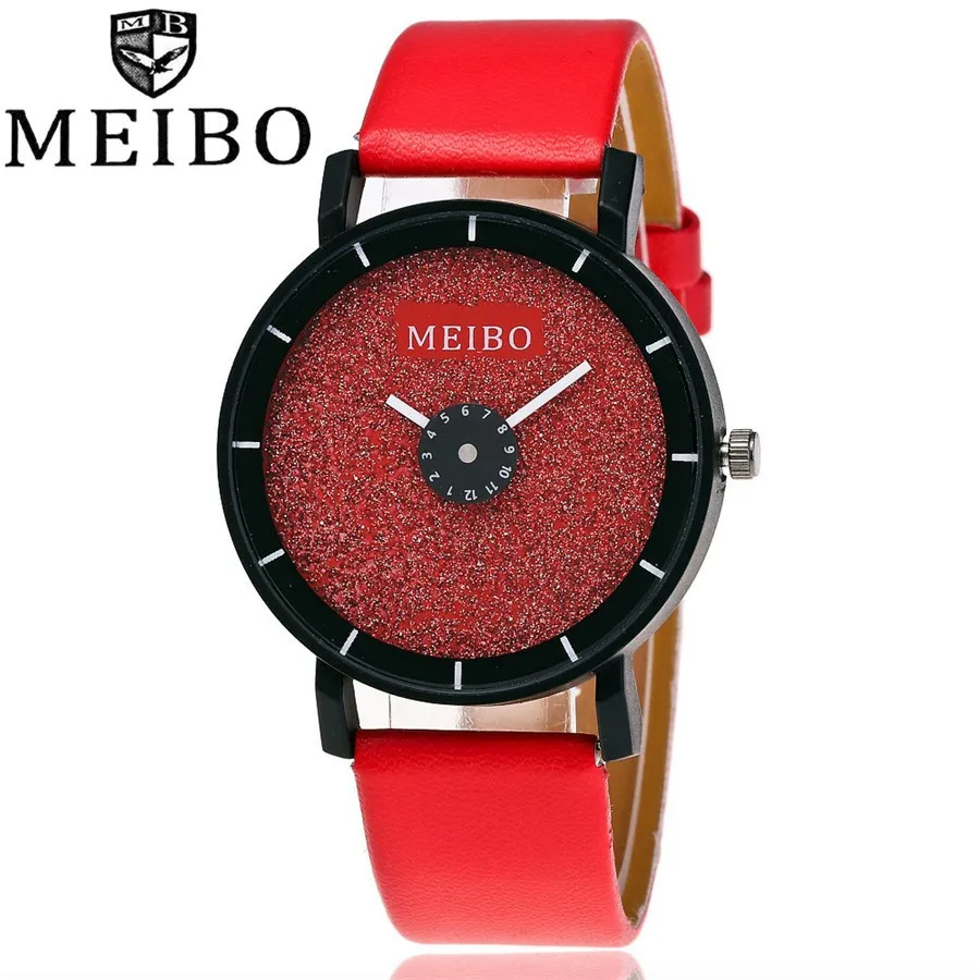 MEIBO Для женщин часы Простой Элитный бренд новые модные классические простые Стиль кварцевые наручные часы женские часы Повседневное horloges B40