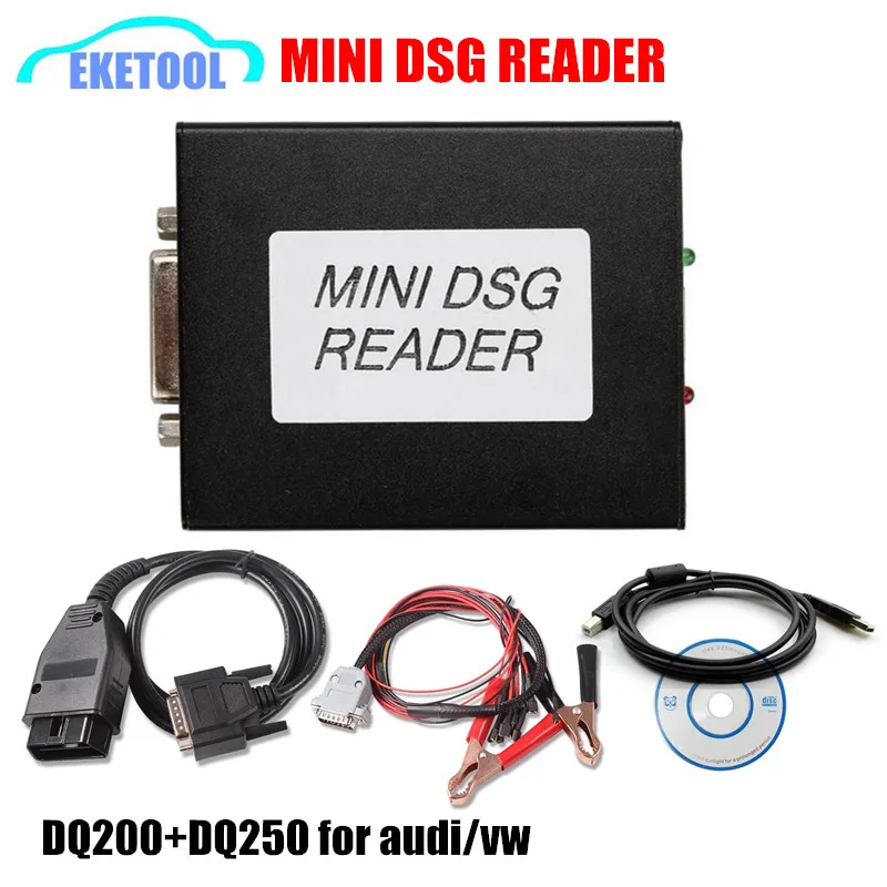 

Newest ECU Diagnostic Metal Box MINI DSG Reader Gearbox Data DSG Diagnosis DQ200+DQ250 For AUDI/VW Direct Shift Save Dump