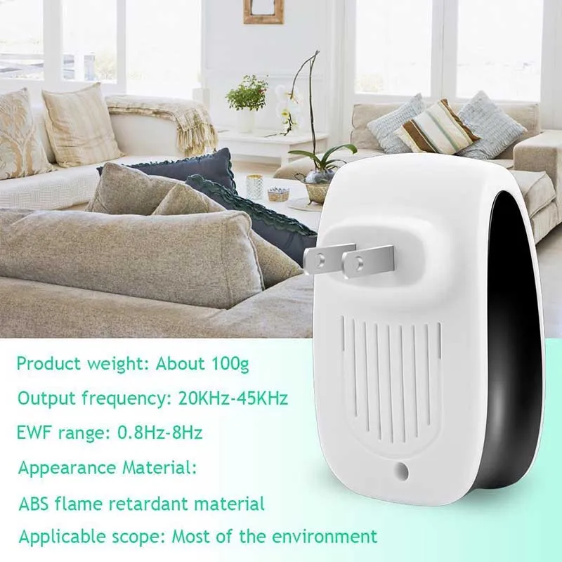 Electronic Ultrasonic Mosquito Killer USEU plug Reject Bug Mosquito Cockroach Mouse Pest Reject Magnetic Killer Repeller outdoor indoor (18)