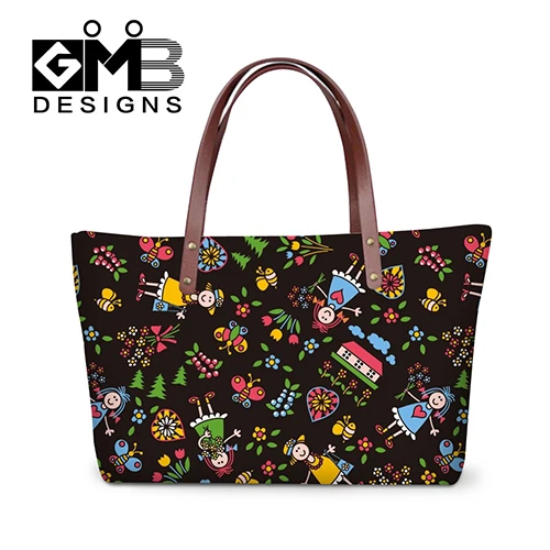Персонализированные Женские сумки на плечо, большая сумка сумки для девочек школы, забавные летние сумочки для леди, прозрачная сумочка с ручкой - Цвет: Коричневый
