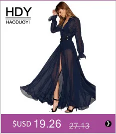 HDY Haoduoyi бренд, женское черное Сетчатое платье трапециевидной формы с глубоким v-образным вырезом, без рукавов, с вырезами, Vestidos, с блестками, в горошек, мини-платье
