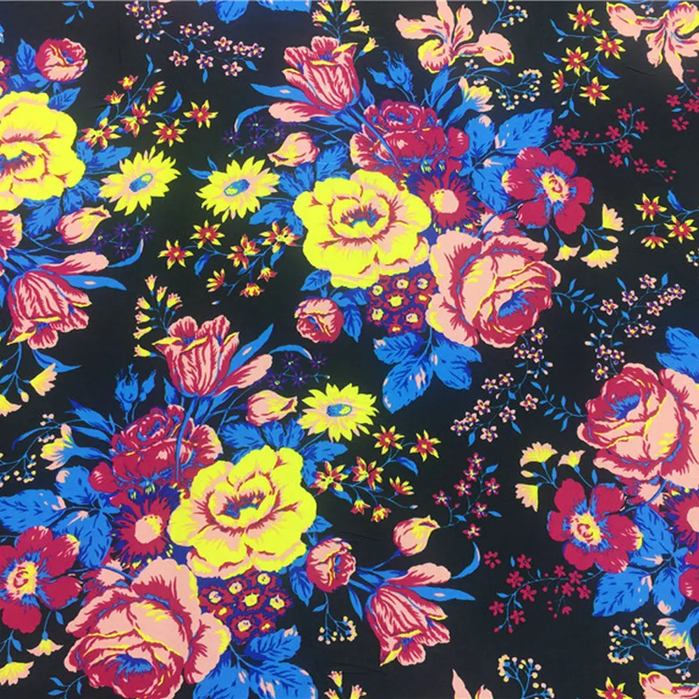 

Digital Printing Pure Silk Crepe De Chine Fabric