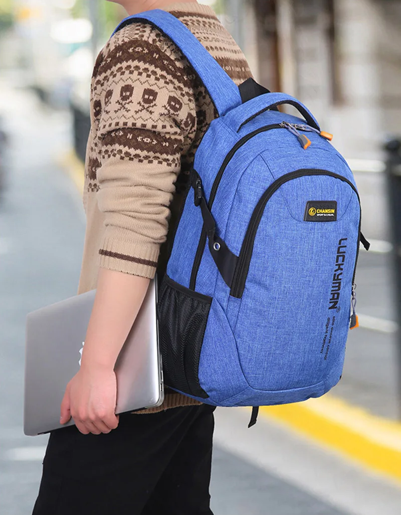 Casual Men USB Charging Backpacks Male Travel women Teenagers Unisex Student School Bags Simple Notebook Laptop Backpack SS7350 (22)