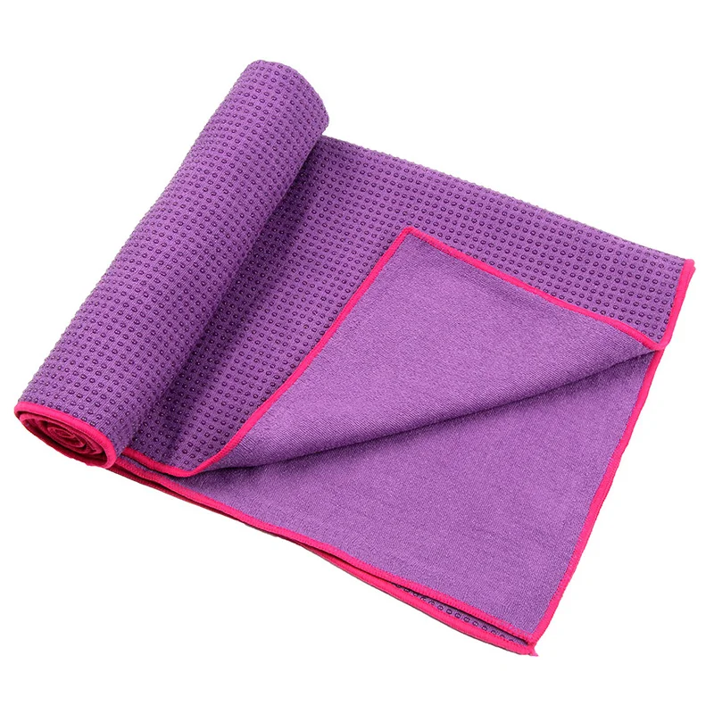 Microfiber Fabric Beach Towel Sweat Anti skid Portable Gym Yoga Fitness