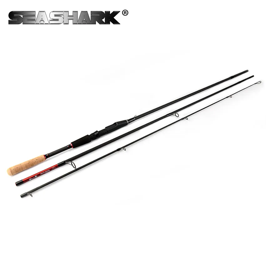 

SEASHARK Lure Rod 1.8M 2.1M 2.4M 2.7M 3 Sections XH Power Soft Bait Hard Lure For Sea Fishing Rod