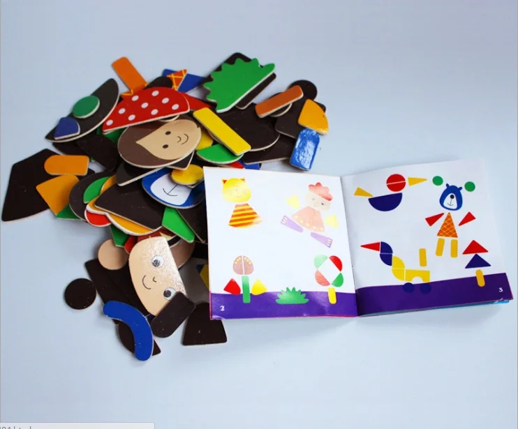 

Drawing parts with magnet sticker around 90 PCS per bag,children education toy