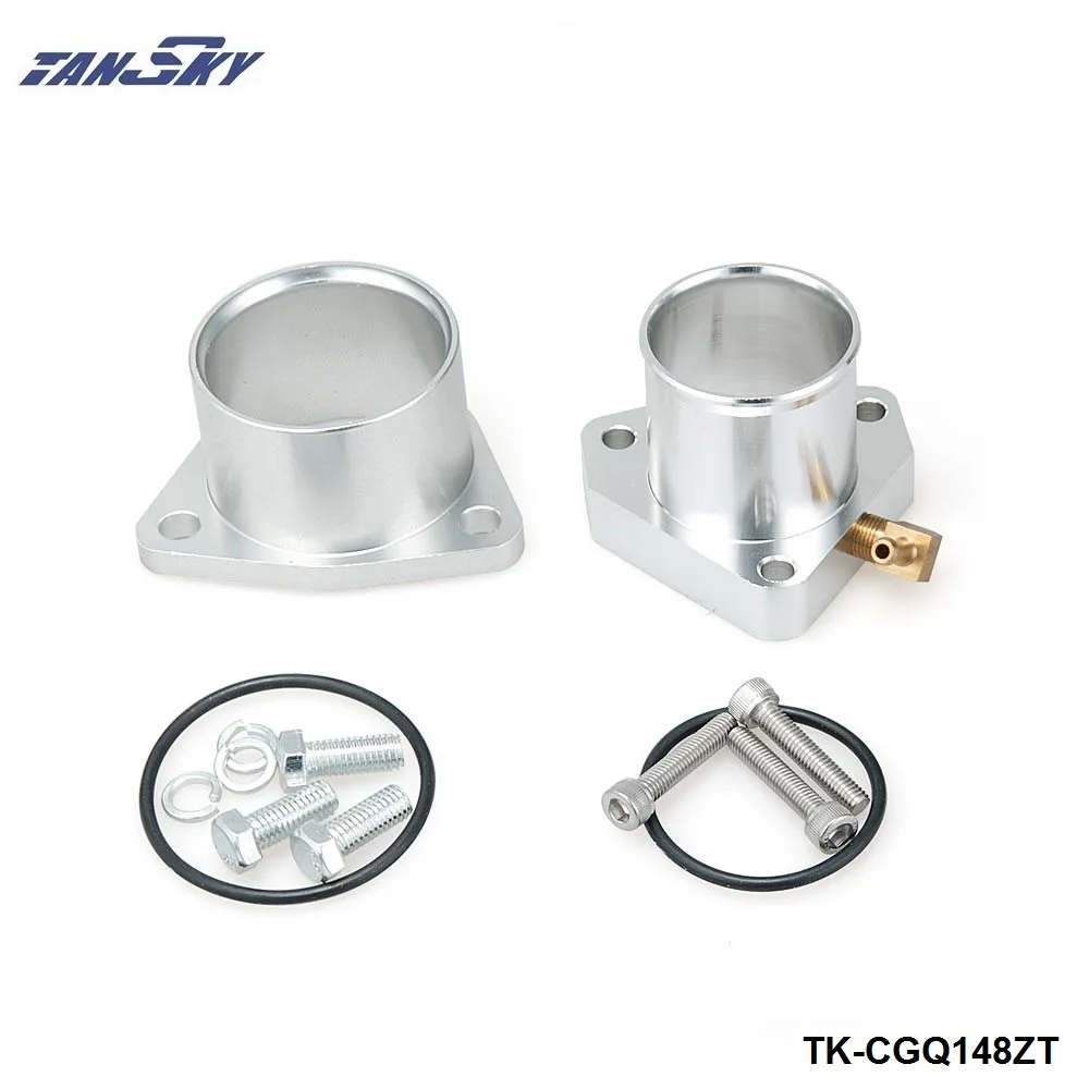 Turbo Forged Compressor Inlet + Outlet Adapter Flange For Garrett GT2560R GT2871R TK-CGQ148ZT
