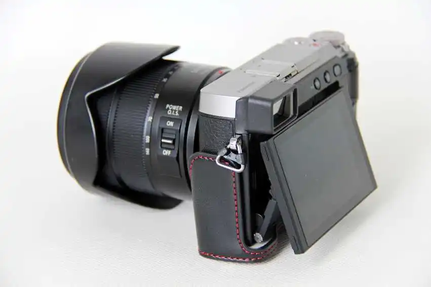 Resistente al agua cuerpo transversal//Bolso de Hombro para Cámara Panasonic Lumix GX85