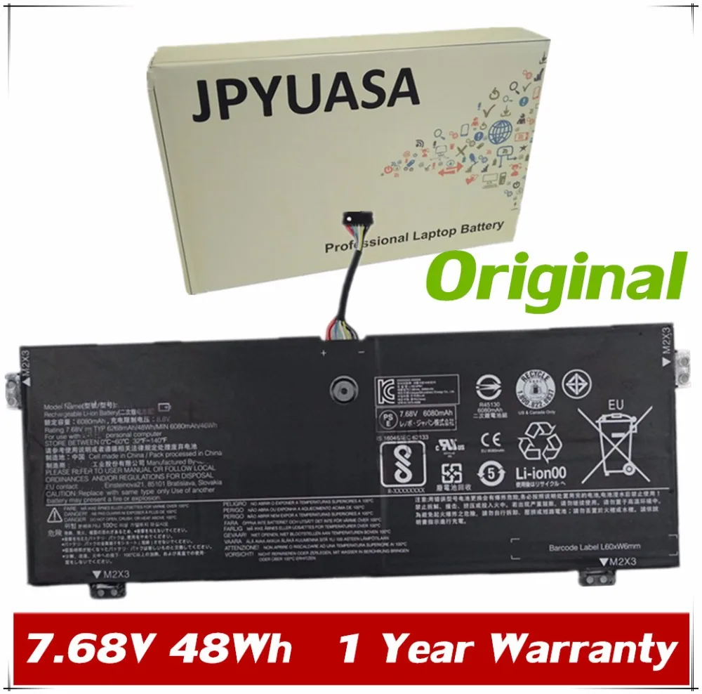 

7XINbox 7.68V 48Wh Original Laptop Battery L16C4PB1 For Lenovo 720-13ikb 5B10M52739 2ICP4/43/110-2 Tablet