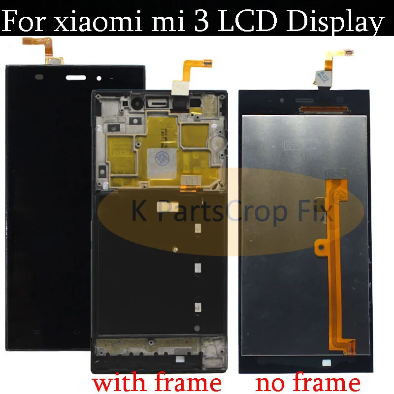 Для Xiaomi Mi3 дисплей протестирован 5 дюймов IPS LCD для XiaoMi Mi 3 с кодирующий