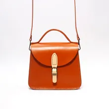 Японский стиль, ручная работа, натуральная коровья кожа, женская сумка через плечо, сумка-портфель, винтажная женская маленькая сумка, женская сумка на одно плечо