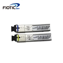 SFP 1.25G SC connector gigabit 1000BASE-LX 1310nm 1550nm 20km DDM BIDI GLC-LH-SM simplex SC Optical Fiber Transceiver module