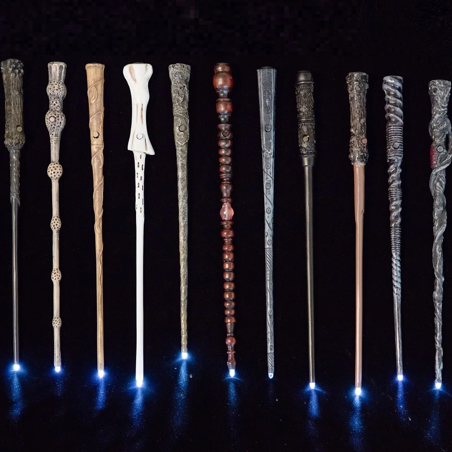 

36 cm Cosplay show Harri Potter magic wand Full range of magic stage props glow magic wand Halloween props with original box