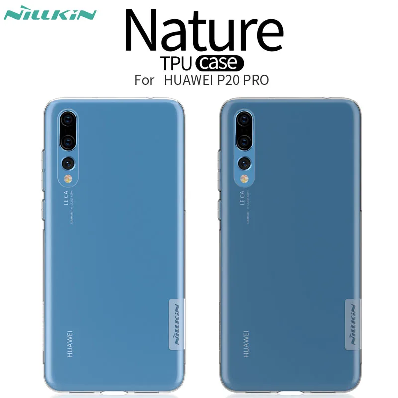 

for Huawei P20 Pro case Nillkin nature Transparent Clear Soft silicon TPU Protector case cover for Huawei P20