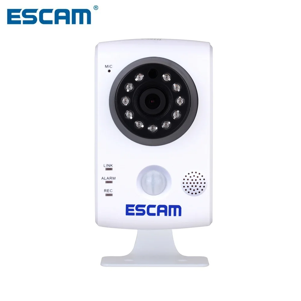imágenes para Escam QF502 Portero WiFi 720 P Ir-cut Seguridad PIR Integrado Con Sensor de Alarma de Dos Vías de Audio Cámara IP imágenes para Escam QF502 Portero WiFi 720 P Ir-cut Seguridad PIR Integrado Con Sensor de Alarma de Dos Vías de Audio Cámara IP