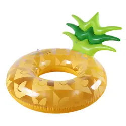 Летние ананасовые плавательные кольца круги для бассейна надувной, спортивный игрушки