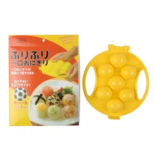 Удобный Onigiri аппарат для лепки рисовых шариков инструменты для суши BPA бесплатно для маленьких детей пищевая плита рыба говядины meatbills плесень кухонные инструменты для приготовления пищи