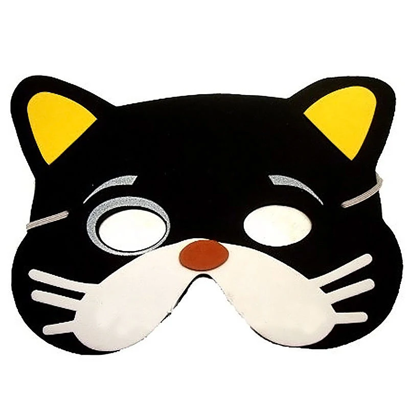 JX-LCLYL 10x Funny EVA Children Animal Masks Kid Birthday Party Woodland Farm Dress Prop
