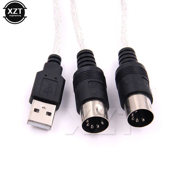 Midi Usb Interface Cable Adapter Converter | Usb Midi