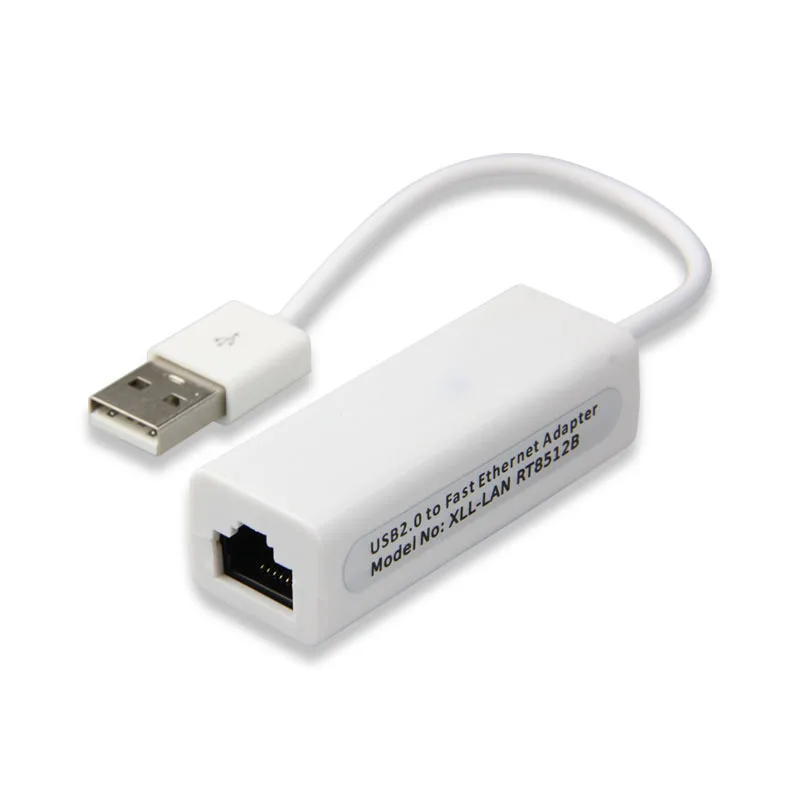 USB 2 0 к RJ45 адаптер Fast Ethernet LAN Проводная сетевая карта конвертер 10/100 Мбит/с