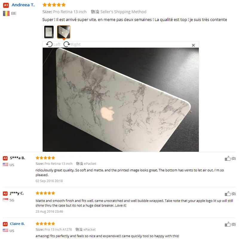 Матовый Жесткий чехол с рисунком мрамора для Apple Macbook Air Pro Retina 11 12 13 15 сумка