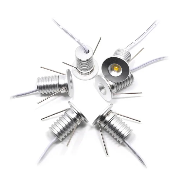 Escurecido e Não-dim Set + Motorista + Cabos Pode 2 w 180lm 80ra Casa Nova Decoração Moda Downlight 15mm Mini Led Spot Luz Ser 6 Pçs - 6 led spot light