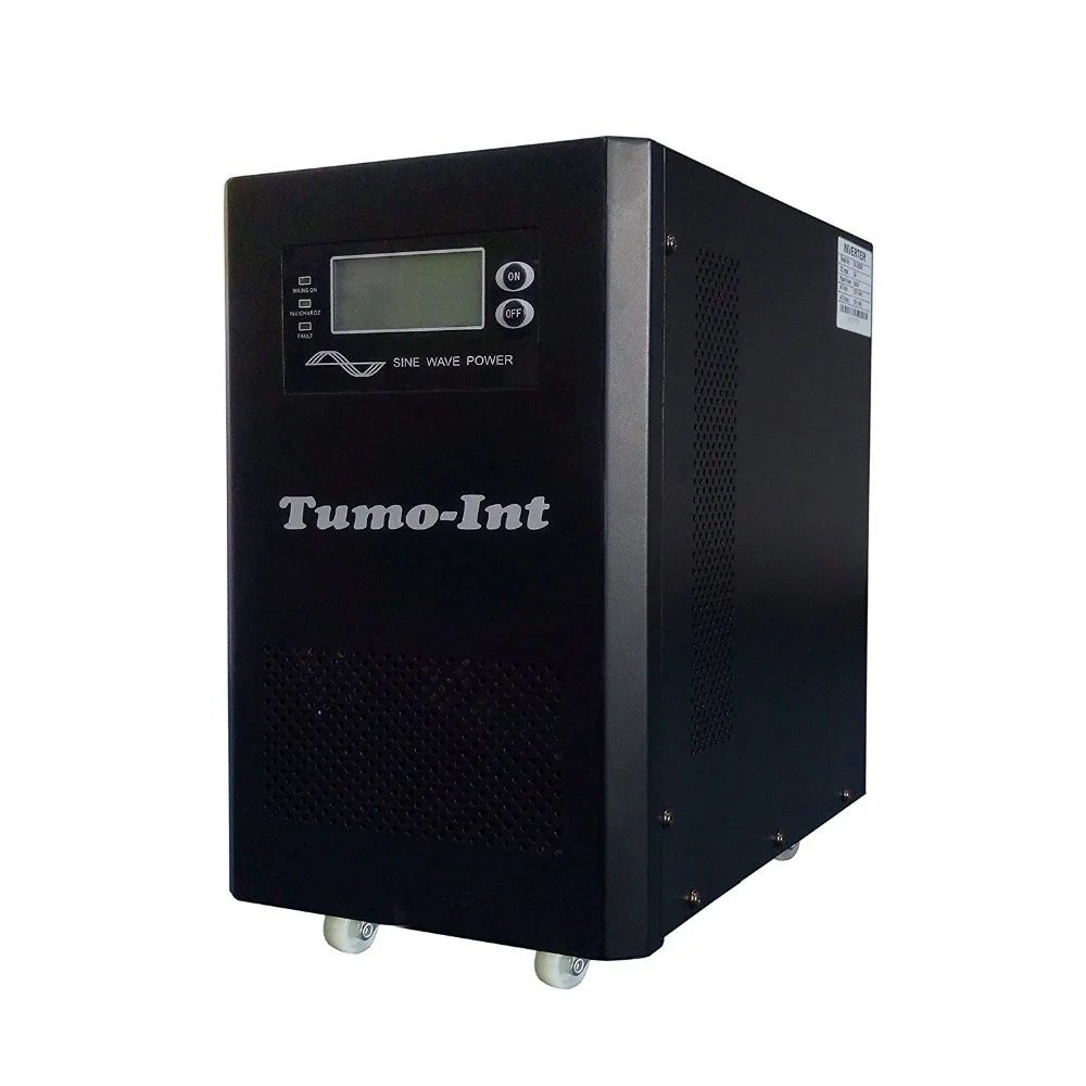 

Tumo-Int 3000 Watts Low Frequency DC 48V to AC 120V Pure Sine Wave Inverter Charger