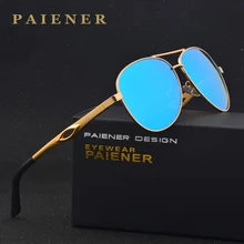 Новинка; Мужская модная обувь для вождения солнцезащитные очки для мужчин wo Для Мужчин Поляризованные солнцезащитные очки UV400 защитные очки для дизайна бренда Высокое качество Óculos