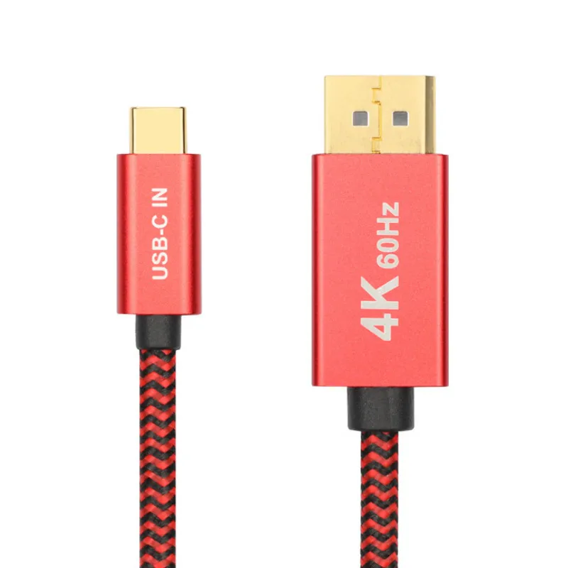 Кабель переходник с USB 3 1 типа C на DisplayPort 4K @ 60 Гц DP совместимый MacBook Pro Dell XPS 13/15 Huawei