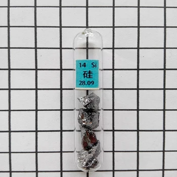 

Silicon, Si Element 14 Sample, 2 Grams In Glass Ampoule
