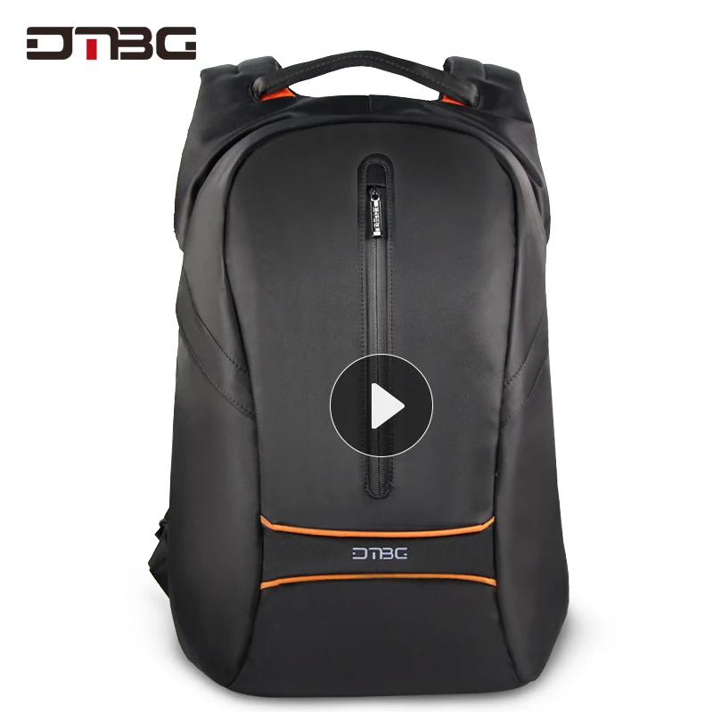 

Fashion DTBG Backpack Black Nylon Soft Laptop Bags Zipper Large Capacity Waterproof Track Mochilas Men Women Business School Bag