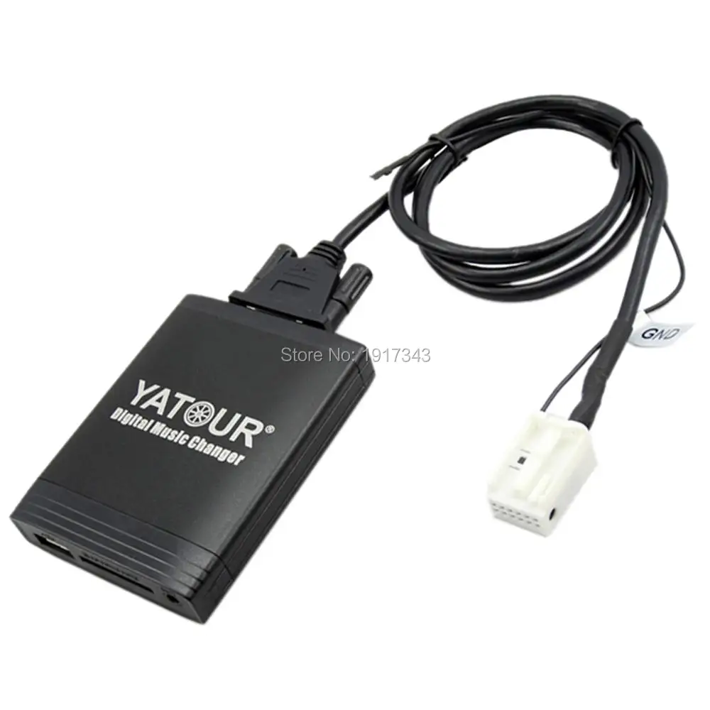 Автомобильный адаптер Yatour AUX MP3 SD USB музыкальный CD Changer 12PIN разъем для Volkswagen VW Beetle EOS