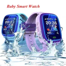 Original GW400S DF25 Smart Baby Watch Swim Waterproof PK Q100 Q90 GPS Kids Watch Touch Screen Location Tracker Russian English
