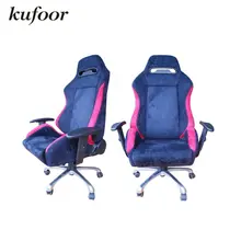 Factory Selling 1 PC RECA Model Suede Racing Office Seat/Office Chair