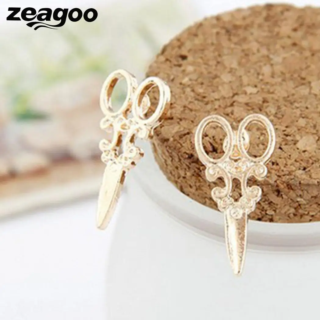 

Fashion Women Shape Jewelry Earrings Personality Gift Stud Scissors