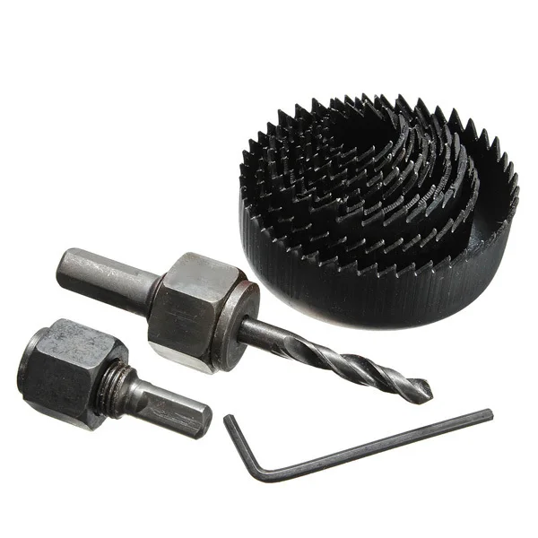 11PC HOLE SAW CUTTING SET KIT 19-64MM WOOD METAL ALLOYS