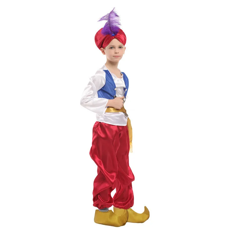 Рождество, Год, Аладдин и Принцесса Жасмин Костюм жасмин для детей, девочек, детские топы, штаны сексуальный костюм на Хэллоуин для девочек - Цвет: B0141