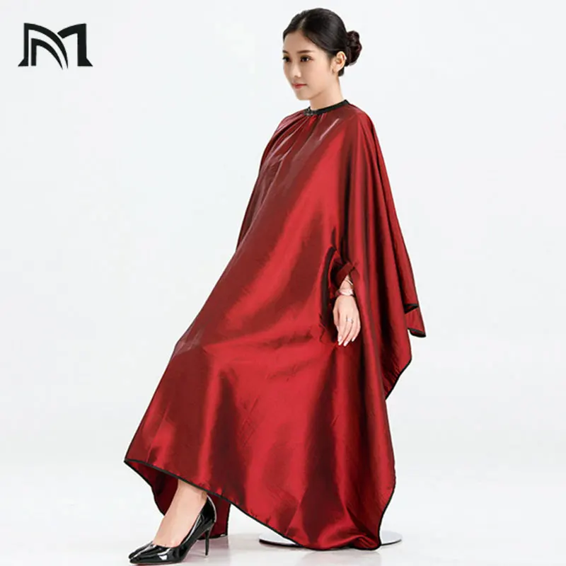 Senior Waterproof Silk Quality Smooth And Non Sticky Hair Easy Cleaning Salon Wrap Aprons Barbers Modeling Auxiliary Tools B6 Senior Waterproof Silk Quality Smooth And Non Sticky Hair Easy Cleaning Salon Wrap Aprons Barbers Modeling Auxiliary Tools B6
