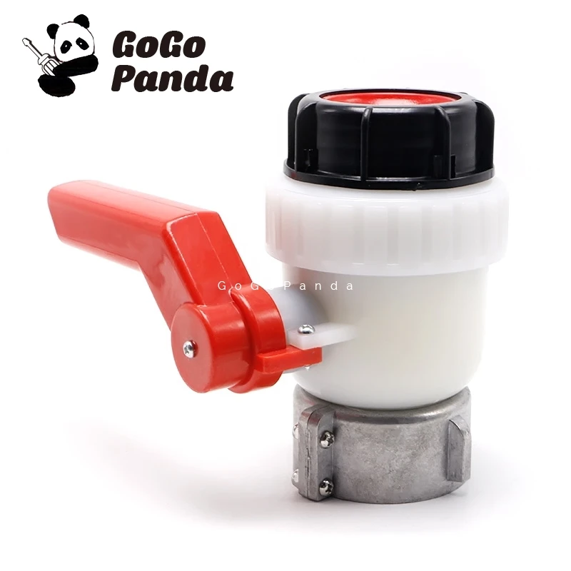 

1000L Water IBC Tank Container 62mm 75mm 80mm Ball Valve to 50mm