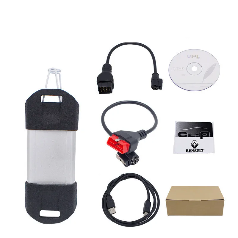 Диагностический инструмент для Renault Can Clip V194 + Lexia 3 PP2000 Diagbox FW 921815C Golden PCB SYPRESS