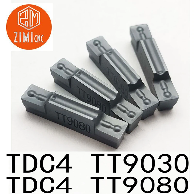 10 шт. TDC4 TT9030 TT9080 токарный станок с ЧПУ, инструмент с ЧПУ, поворотные твердосплавные вставки, твердосплавные вставки