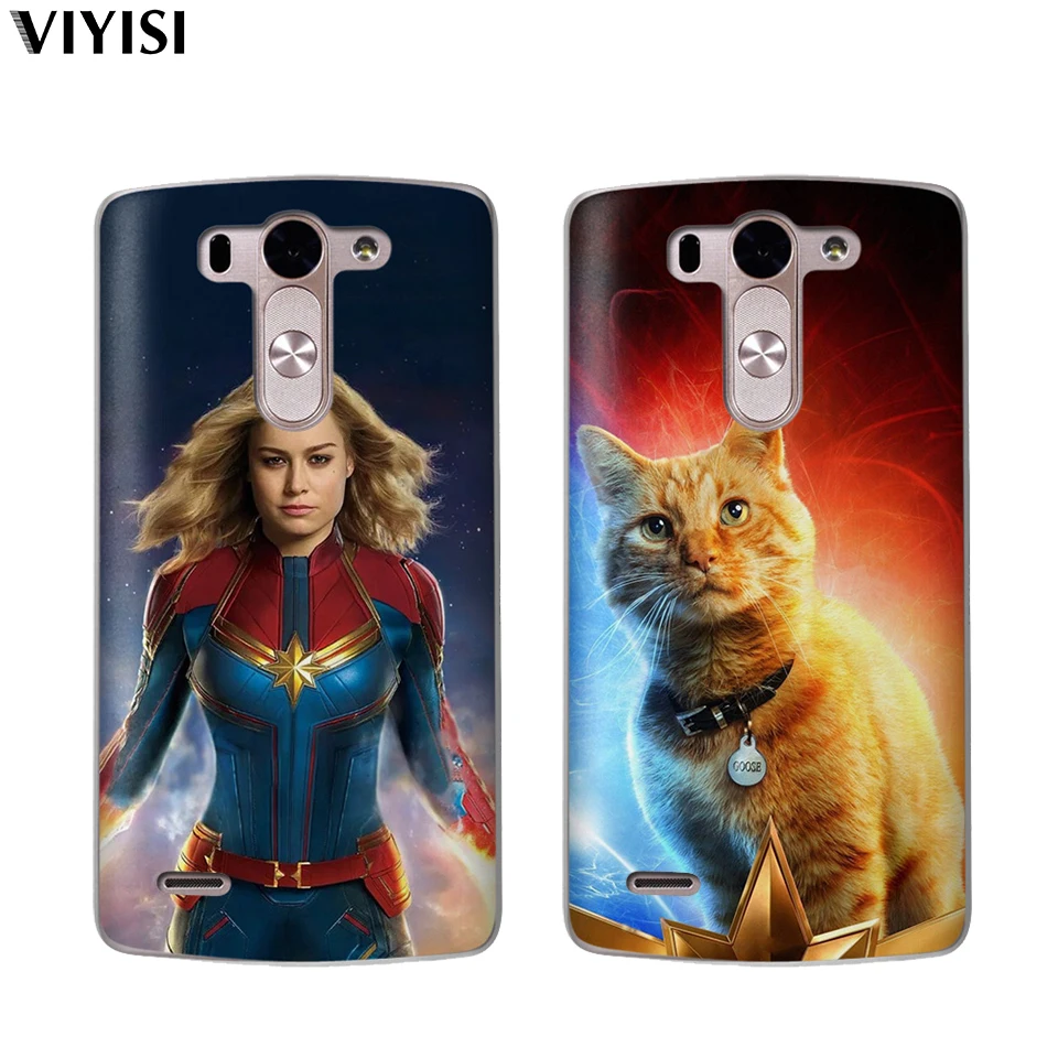 Чехол для телефона LG G6 G4 G5 Q8 Q6 K8 K7 K10 2017 X Power 2 Coque Fundas Etui Cat Luxury Captain Marvel DC Joker Shazam Deadpool |