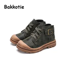Bakkotie 2017 New Fashion Children Spring Autumn Baby Boy Casual Martin Boot Sneaker Comfort Kid Brand Leisure Shoe Breathable