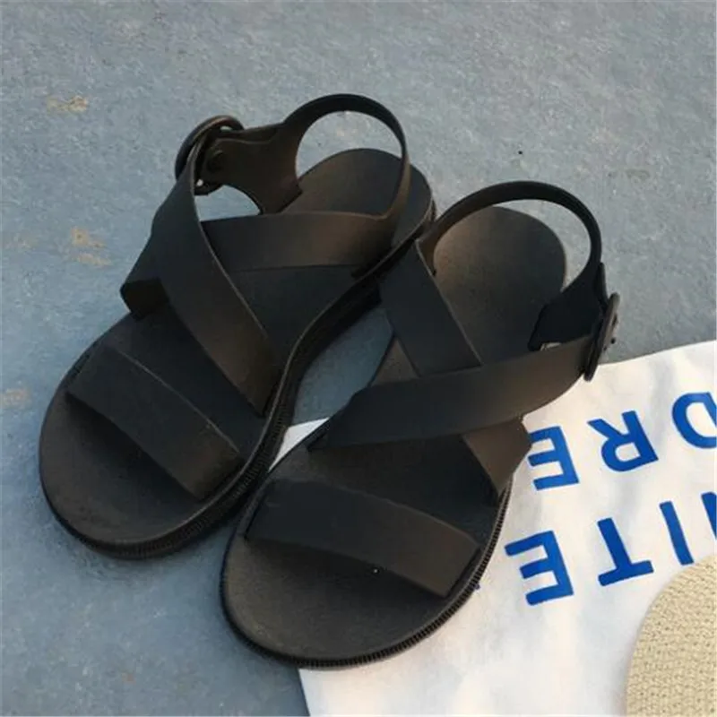 

New 2019 Shoes Woman Women's Summer Sandals Shoes Peep-toe Low Shoes Roman Sandals Ladies Flip Flops Sandalia Feminina Fashion