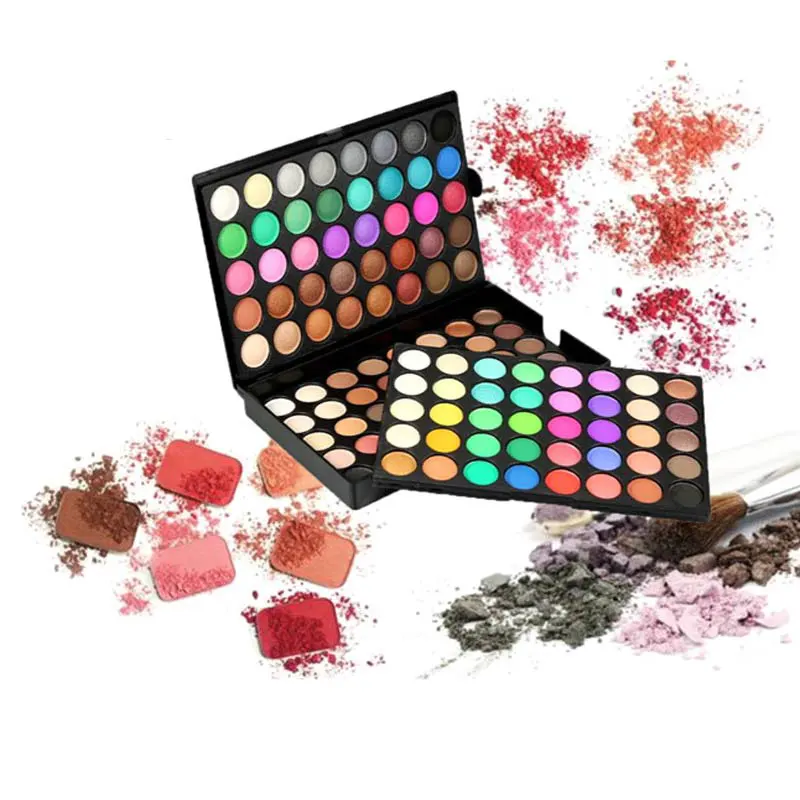 

POPFEEL Brand New 120 Colors/set Long Lasting Eye shadow Palette Makeup Eyes Glitter Nude Eye Shadow Matte Eyeshadow Cosmetics