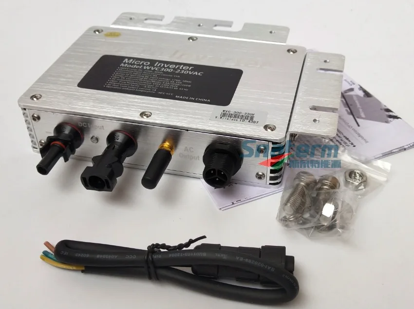 WIFI версия WVC 300 Вт MPPT Микро солнечный инвертор 22 50 в DC вход чистая Синусоидальная