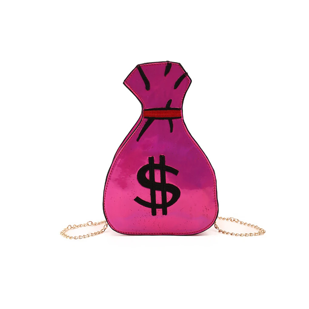 money shaped purse