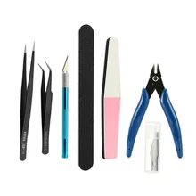 Полировальные стержни Модель Строительный комплект Щипцы Пинцет маркер ручка открывалка DIY Инструменты для моделирования ремесло гравировка ручка