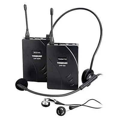 

Takstar UHF938 / UHF 938 Wireless Tour Guide System UHF frequency wireless microphone Transmitter + Receiver + MIC + earphone
